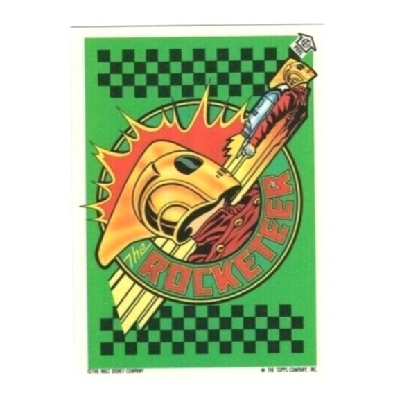 4 Vintage Topps The Rocketeer The Walt Disney Company Trading Cards Sticker 1065 - Picture 6 of 10